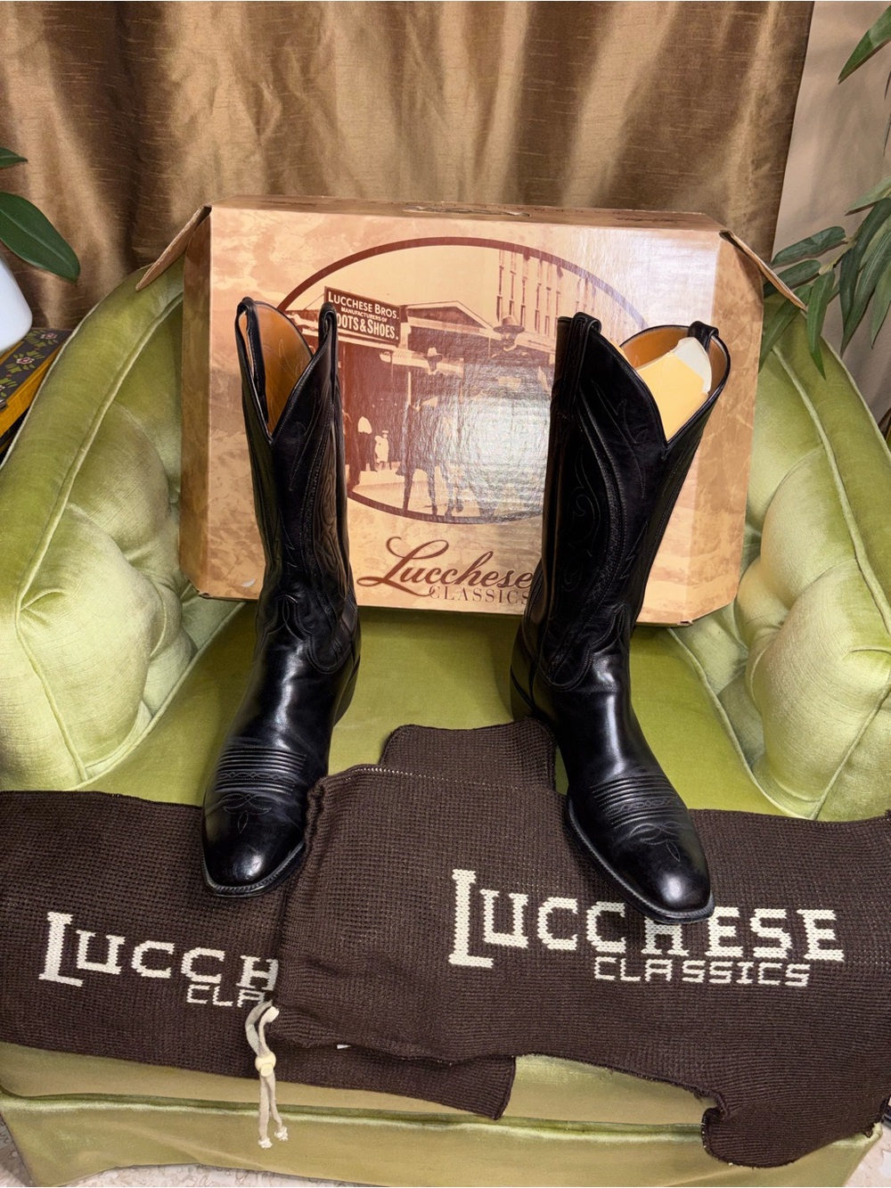 Lucchese Classics Western L0388 Boots 9.5 A Men’s - Picture 2 of 11